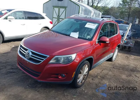 2011 Volkswagen Tiguan Sel from USA, damaged, VIN WVGAV7AX1BW002152